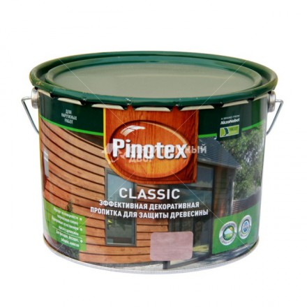 Декоративно-защитное средство д/дерева Pinotex Classic Дуб, 10л